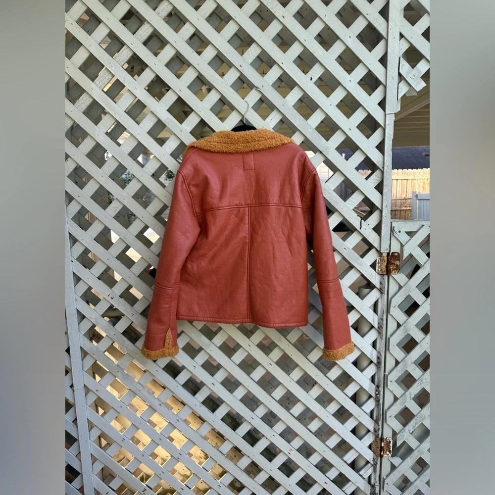 Free people Kaja Vegan Bonded Peacoat